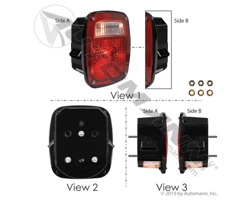 UNIVERSAL ALL STOP TURN TAIL LAMP
