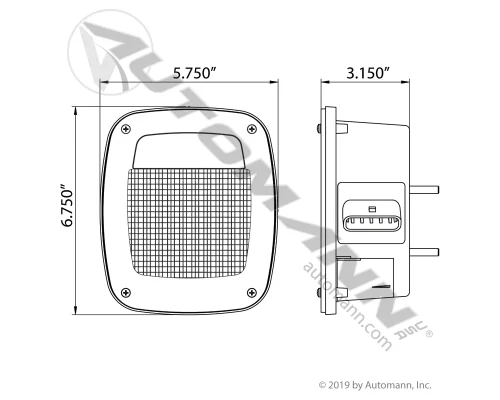 UNIVERSAL ALL STOP TURN TAIL LAMP