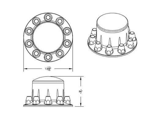 UNIVERSAL  Axle Cover