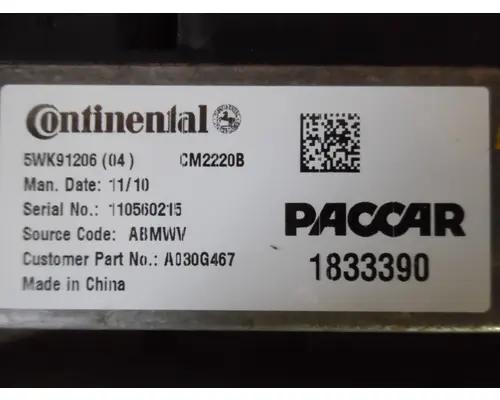 UNKNOWN 386 CHASSIS CONTROL MODULE (CCM)