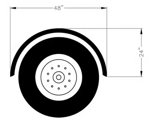 Fender Moulding UNIVERSAL ALL LKQ Western Truck Parts