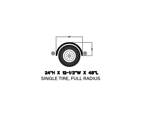 Fender Moulding UNIVERSAL ALL LKQ Western Truck Parts