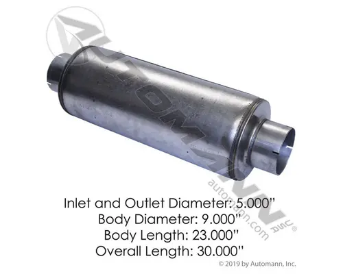 Muffler UNIVERSAL ALL LKQ Western Truck Parts