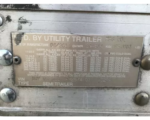 Utility TRAILER Trailer