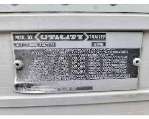 Utility VS2R Vehicle For Sale