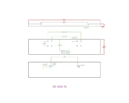 VAN HOOL  BUMPER ASSEMBLY, FRONT