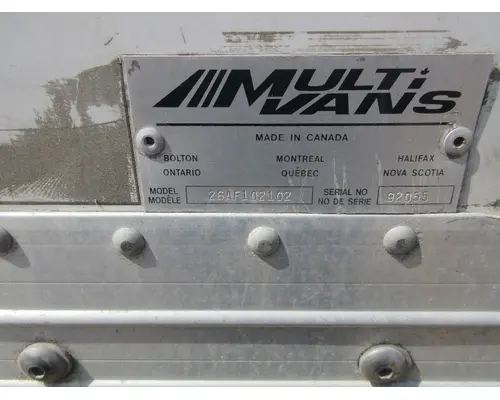 VAN 26 FOOT Box  Bed