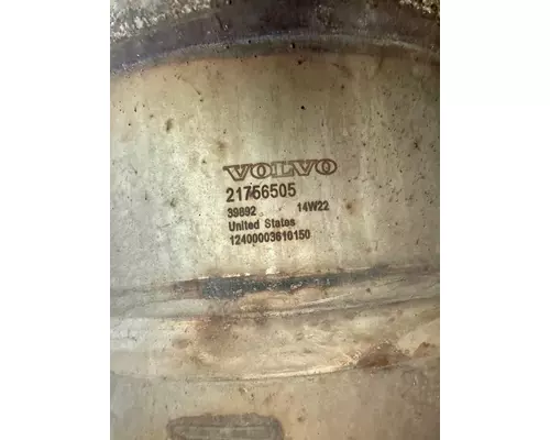 VOLVO TRUCK VNL DPF (Diesel Particulate Filter)