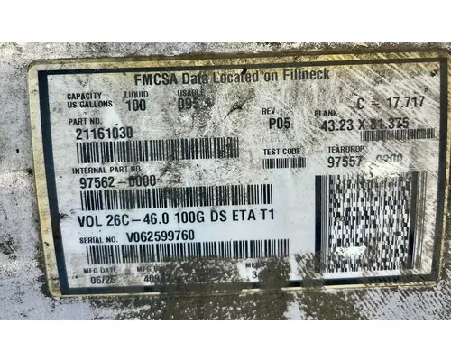 VOLVO TRUCK VNL Fuel Tank