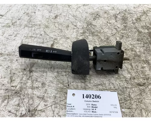 VOLVO 20797838 Column Switch