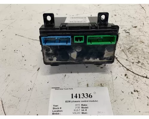 VOLVO 21720493-P02 ECM (chassis control module)