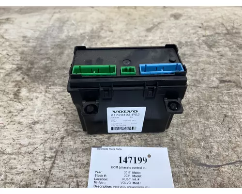 VOLVO 21720493-P02 ECM (chassis control module)
