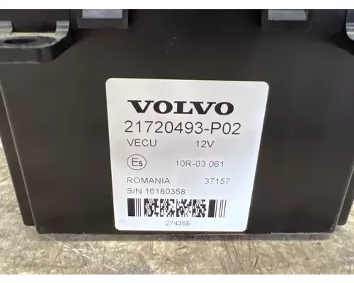 VOLVO 21720493-P02 ECM (chassis control module)