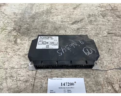 VOLVO 21803280-03 ECM (Cab Control Module)