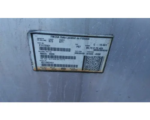 VOLVO 75-84 GALLON FUEL TANK