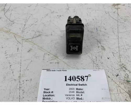 VOLVO 8077400 Electrical Switch