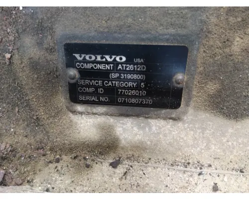 VOLVO AT2612D TRANSMISSION ASSEMBLY