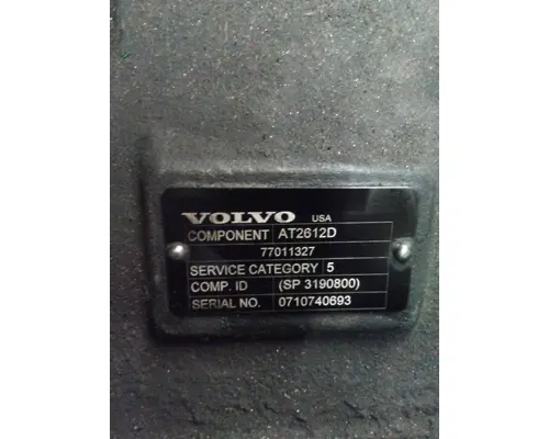 VOLVO AT2612D TRANSMISSION ASSEMBLY