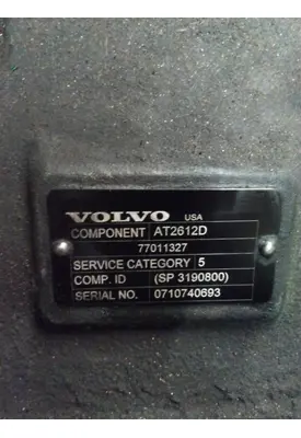 VOLVO AT2612D TRANSMISSION ASSEMBLY