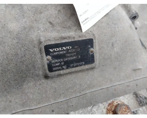 VOLVO AT2612D TRANSMISSION ASSEMBLY