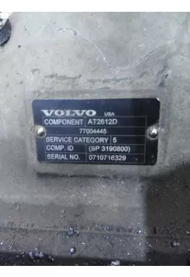 VOLVO AT2612D TRANSMISSION ASSEMBLY
