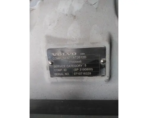 VOLVO AT2612D TRANSMISSION ASSEMBLY