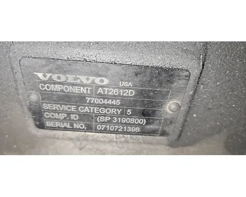 VOLVO AT2612D Transmission Assembly
