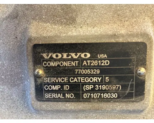 VOLVO AT2612D Transmission Assembly