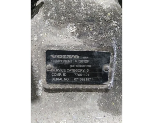 VOLVO AT2612F TRANSMISSION ASSEMBLY