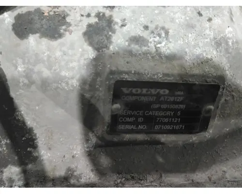VOLVO AT2612F TRANSMISSION ASSEMBLY