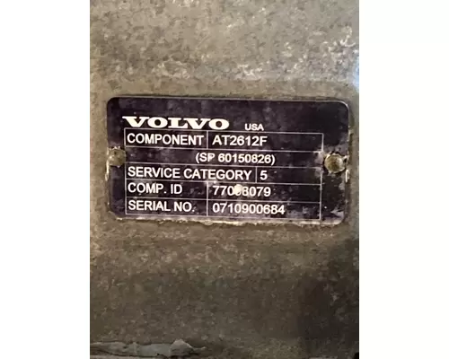 VOLVO AT2612F Transmission Assembly