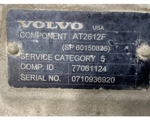 VOLVO AT2612F Transmission Assembly