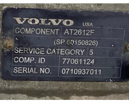 VOLVO AT2612F Transmission Assembly