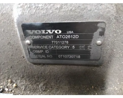 VOLVO ATO2612D TRANSMISSION ASSEMBLY