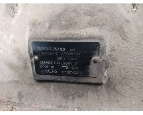 VOLVO ATO2612D TRANSMISSION ASSEMBLY