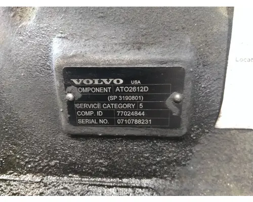 VOLVO ATO2612D TRANSMISSION ASSEMBLY