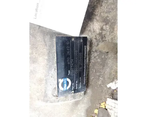 VOLVO ATO2612D TRANSMISSION ASSEMBLY