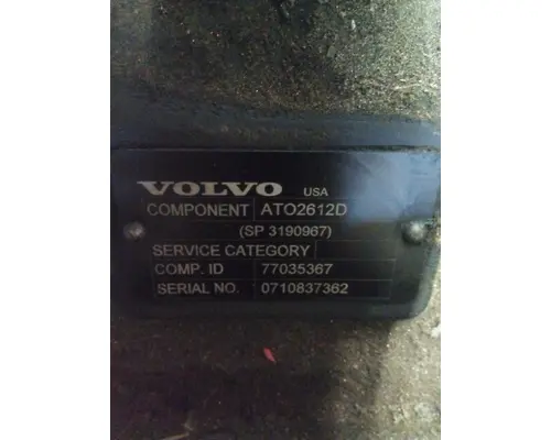 VOLVO ATO2612D TRANSMISSION ASSEMBLY