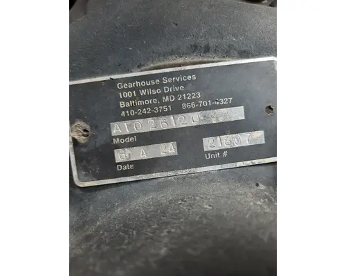 VOLVO ATO2612D TRANSMISSION ASSEMBLY