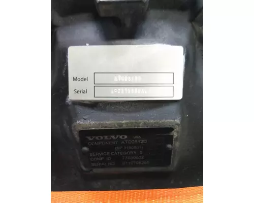 VOLVO ATO2612D TRANSMISSION ASSEMBLY