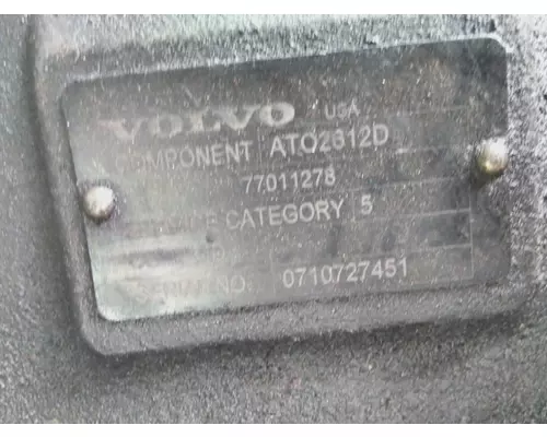 VOLVO ATO2612D TRANSMISSION ASSEMBLY