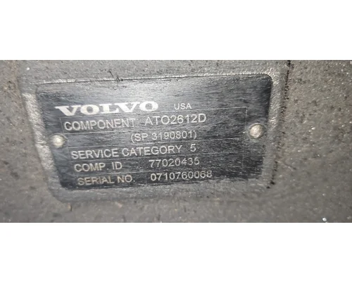 VOLVO ATO2612D Transmission Assembly