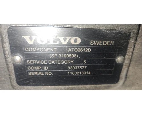 VOLVO ATO2612D Transmission Assembly