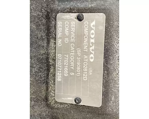 VOLVO ATO2612D Transmission Assembly