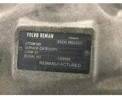 VOLVO ATO2612D Transmission