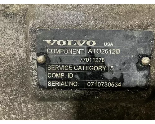 VOLVO ATO2612D Transmission