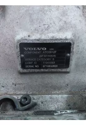 VOLVO ATO2612F TRANSMISSION ASSEMBLY