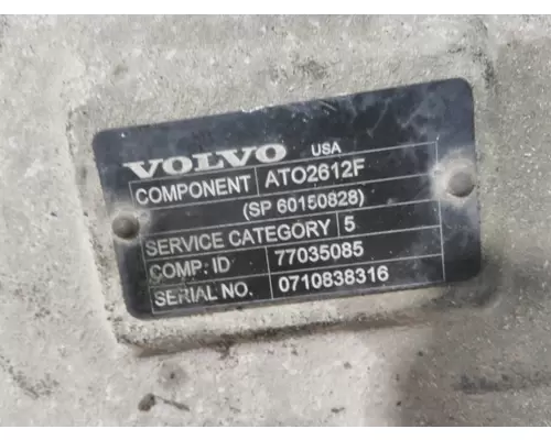 VOLVO ATO2612F TRANSMISSION ASSEMBLY