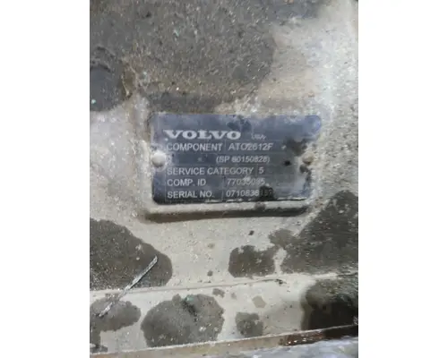VOLVO ATO2612F TRANSMISSION ASSEMBLY