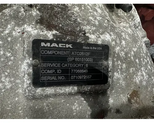 VOLVO ATO2612F Transmission Assembly